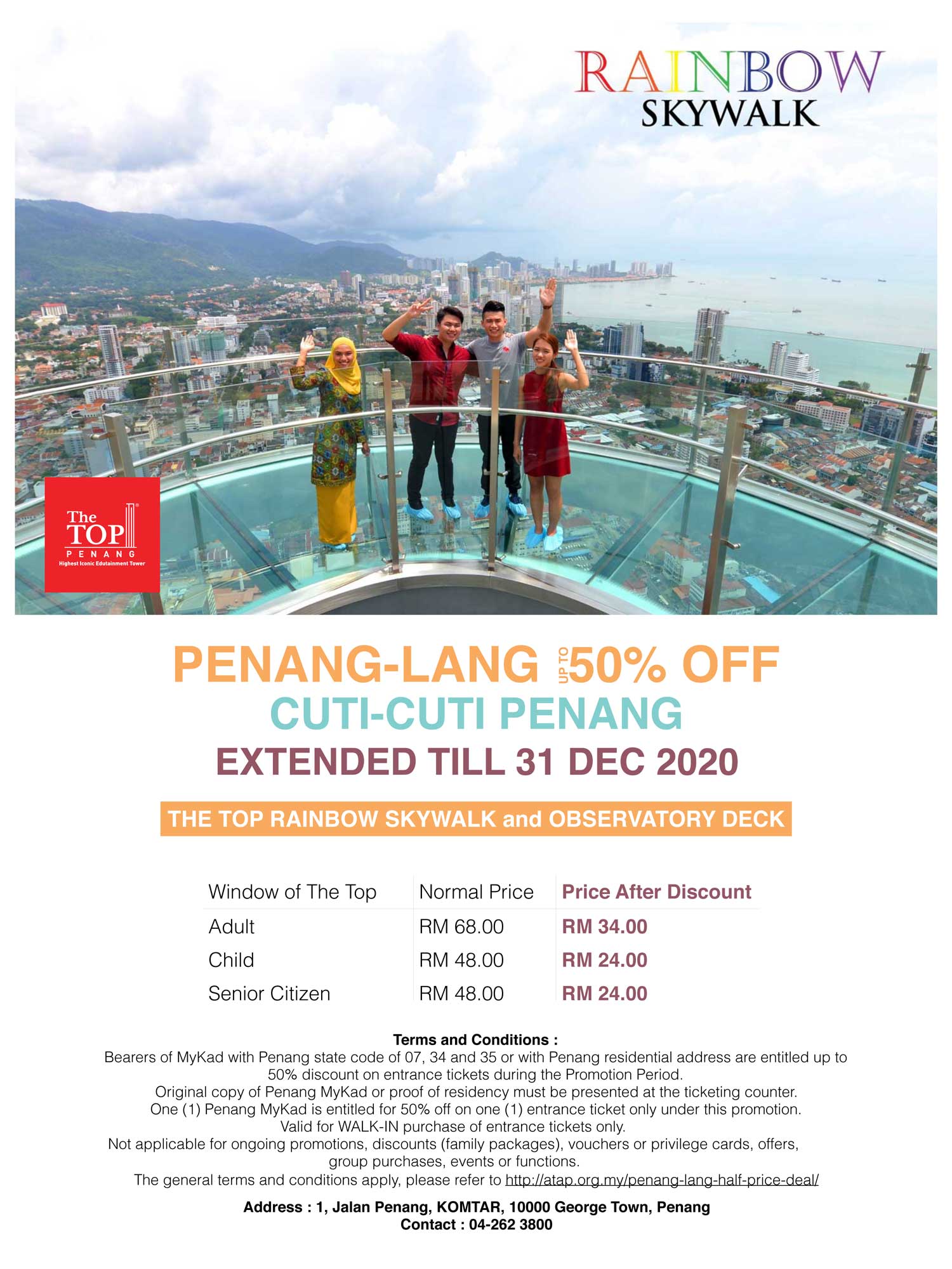 The Top Penang Promotion - The Top Komtar Tickets Price 2021 Online